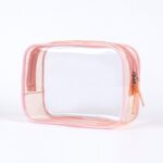 trousse hygiénique transparente