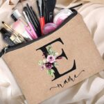 pochette lin élégante