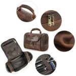 Rangement cuir pour homme