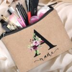 pochette lin personnalisable