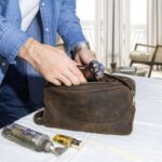 accessoire voyage cuir homme
