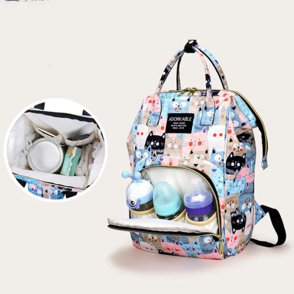 sac à dos à langer dessin