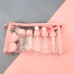 accessoire de voyage transparent