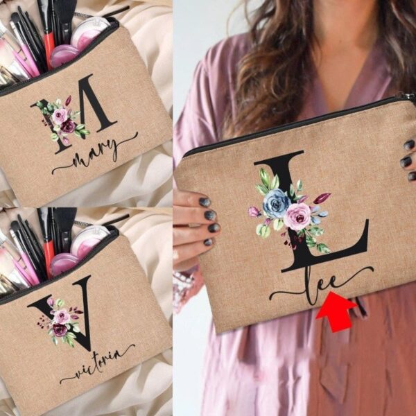 pochette tissu personnalisable