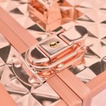 trousse maquillage rose gold