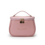 petit vanity maquillage en simili cuir souple