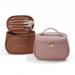 rangement maquillage compact avec compartiments