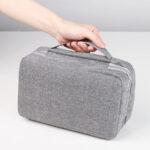 trousse de toilette pliable