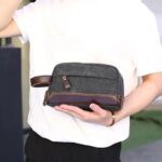 Trousse de toilette homme vintage