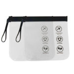 pochette transparente pour avion