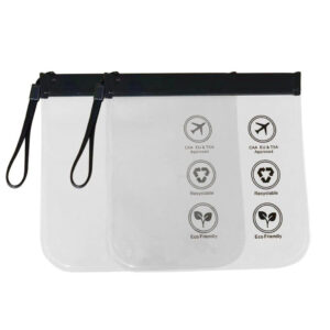 pochette transparente pour avion