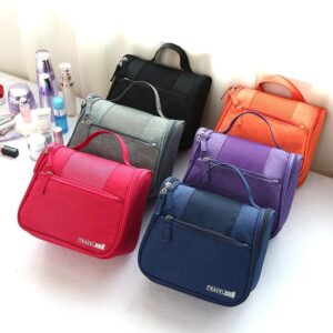 trousse de toilette crochet travel bag