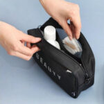 trousse de voyage transparente