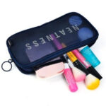 trousse de toilette transparente