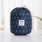 trousse ronde en nylon Oxford