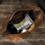luxe de la trousse en cuir