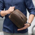trousse de toilette cuir homme