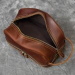 trousse élégante cuir