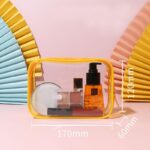 trousse transparente voyage