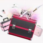 valise de maquillage élégante