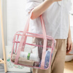 trousse de voyage transparente