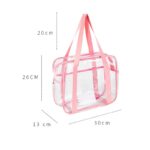 nécessaire de toilette transparent