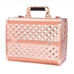 boîte maquillage rose gold