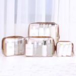 rangement maquillage transparent