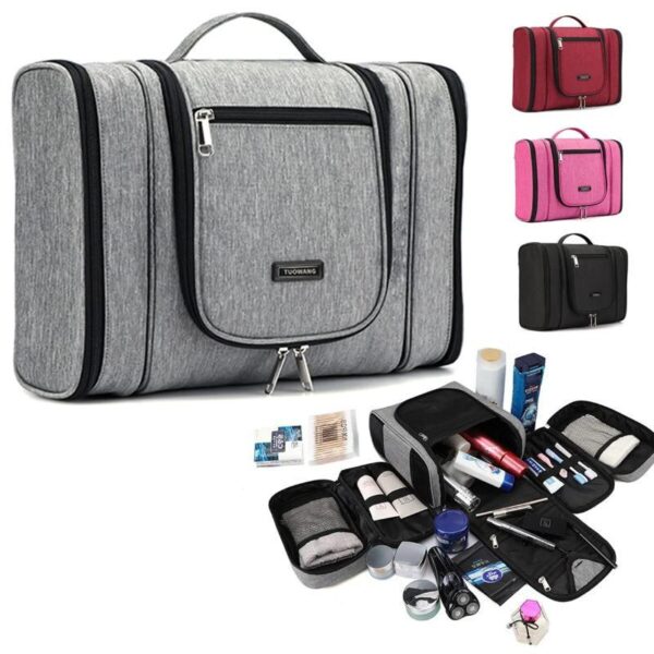 Trousse de Toilette à Suspendre Tuowang