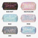 trousse voyage ado glitter