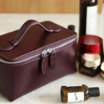 trousse de voyage cuir personnalisable