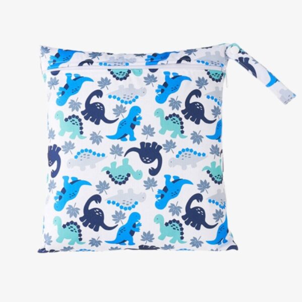 trousse de toilette dinosaure colorée