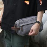 trousse de toilette homme double zip