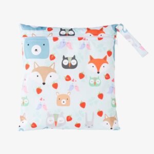 trousse de toilette enfants animaux forêt