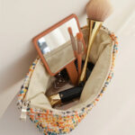 motif multicolore effet tweed