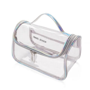 trousse de toilette transparente femme