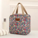 trousse à motifs fleurs