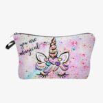 trousse de toilette licorne
