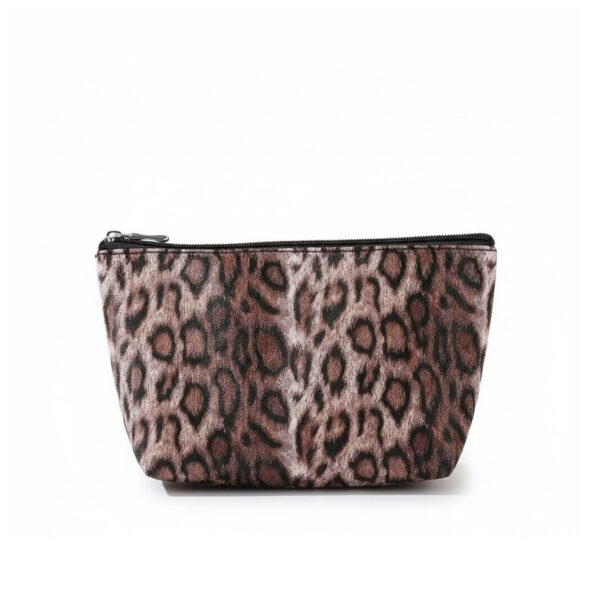 trousse de toilette léopard