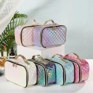 trousse de toilette matelassée
