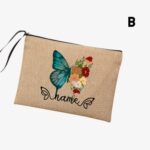motif papillon trousse de toilette