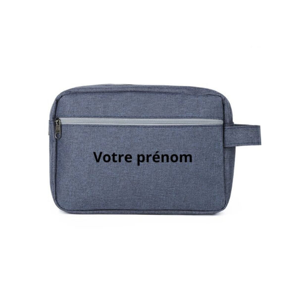Trousse de Toilette Personnalisée bleu foncé