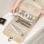 organisateur de toilette pliable
