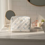 trousse féminine matelassée