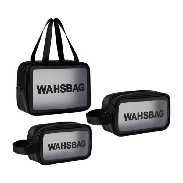 trousse de toilette transparente