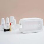 trousse cosmétique transparent
