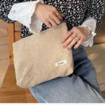 sac de toilette velours luxe