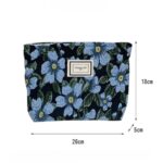accessoire de voyage fleurie
