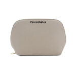 trousse maquillage grise