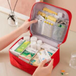Trousse Médicaments Voyage bleu